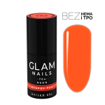 Lakier hybrydowy 704 Orange Fun 6ml