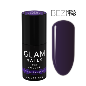 Lakier hybrydowy  162  Plum Panache 6ml