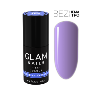 Lakier hybrydowy  166  Violet Velvet 6ml