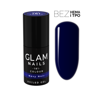 Lakier hybrydowy  181  Navy Noir 6ml