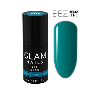 Lakier hybrydowy  262  Teal 6ml