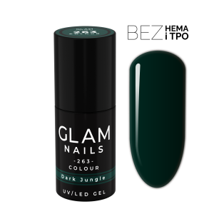 Lakier hybrydowy  263  Dark Jungle 6ml