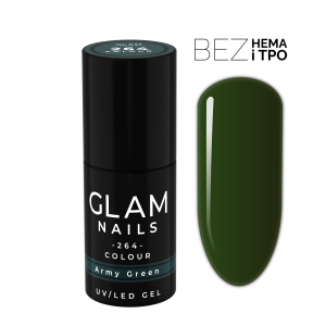 Lakier hybrydowy  264  Army Green 6ml
