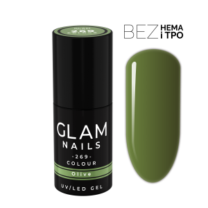 Lakier hybrydowy  269  Olive 6ml