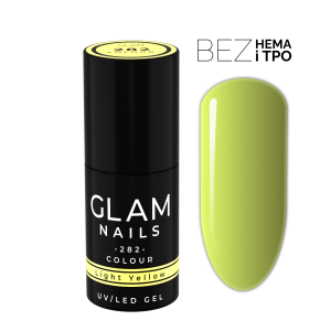 Lakier hybrydowy  282  Light Yellow 6ml