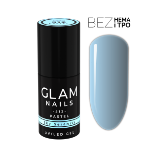 Lakier hybrydowy  512  Sky Serenity 6ml