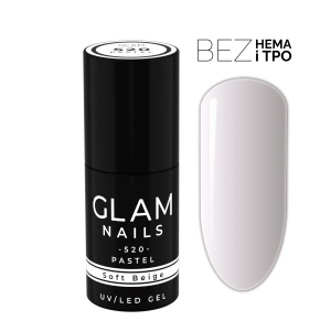 Lakier hybrydowy  520 Soft Beige 6ml
