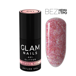 Lakier hybrydowy  601  Rose Gold 6ml