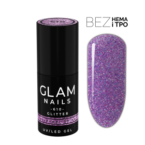 Lakier hybrydowy  610  Lavender Shine 6ml