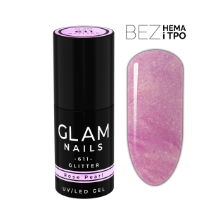 Lakier hybrydowy  611  Rose Pearl 6ml