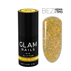 Lakier hybrydowy  615  Citrus Glow 6ml