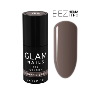 Lakier hybrydowy  125  Grey Light 6ml
