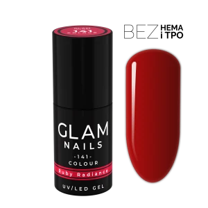 Lakier hybrydowy  141  Ruby Radiance 6ml