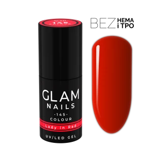 Lakier hybrydowy  145  Lady in Red 6ml