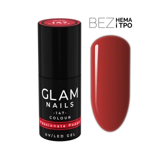 Lakier hybrydowy  147  Passion Poppy 6ml