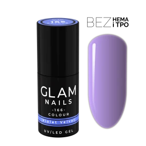 Lakier hybrydowy  166  Violet Velvet 6ml