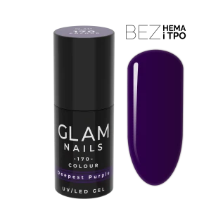 Lakier hybrydowy  170 Deepest Purple 6ml