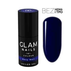 Lakier hybrydowy  181  Navy Noir 6ml