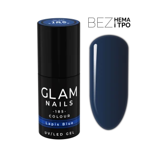Lakier hybrydowy  185  Lapis Blue 6ml