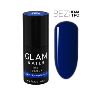 Lakier hybrydowy  186  Sky Symphony 6ml
