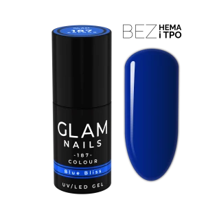 Lakier hybrydowy  187  Blue Bliss 6ml