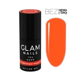 Lakier hybrydowy 704 Orange Fun 6ml