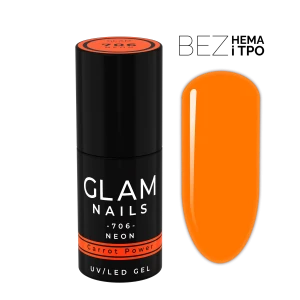 Lakier hybrydowy 706 Carrot Power 6ml