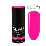 Lakier hybrydowy 708 Vibrant Violet 6ml