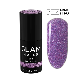 Lakier hybrydowy  610  Lavender Shine 6ml